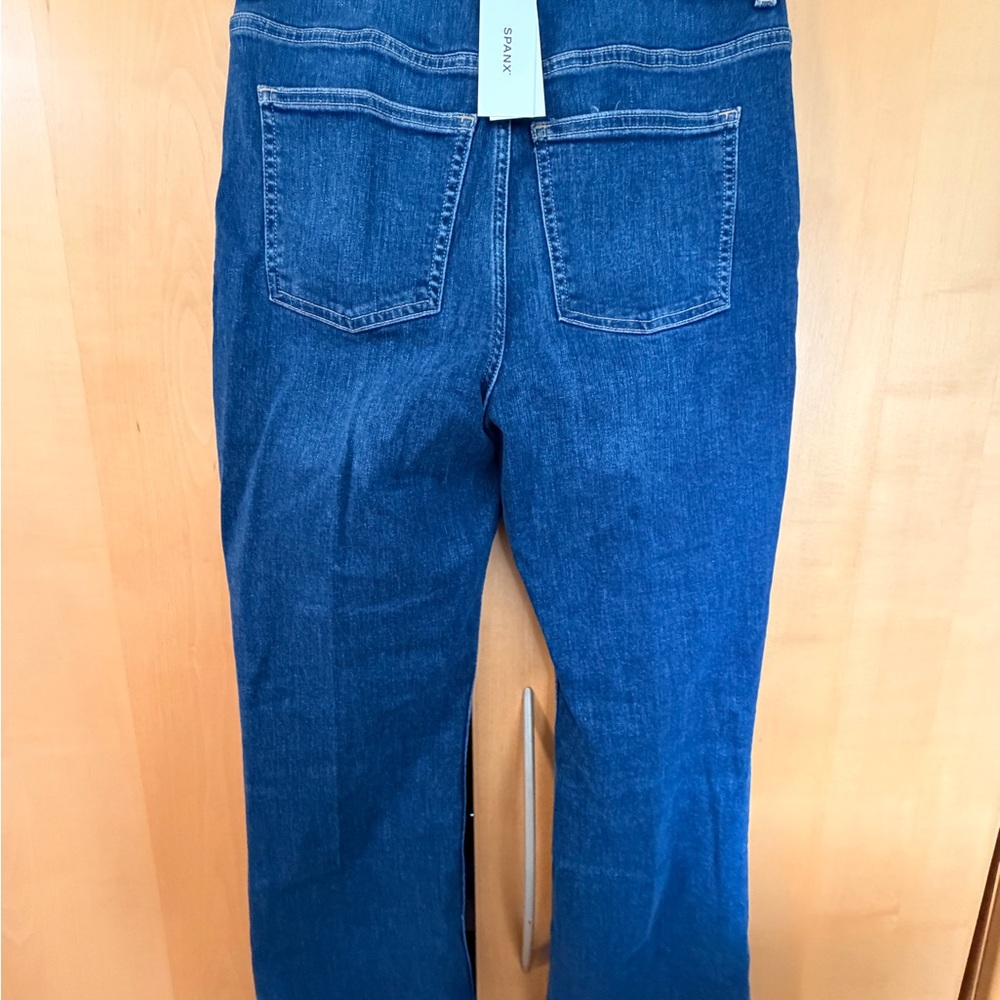SPANX Dark Blue Denim Jeans - Picture 2 of 8
